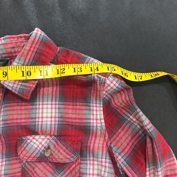 Eddie Bauer flannel shirt size M - Picture 4 of 6